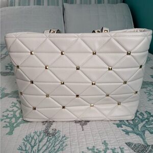 INC Quilted Tote Bag